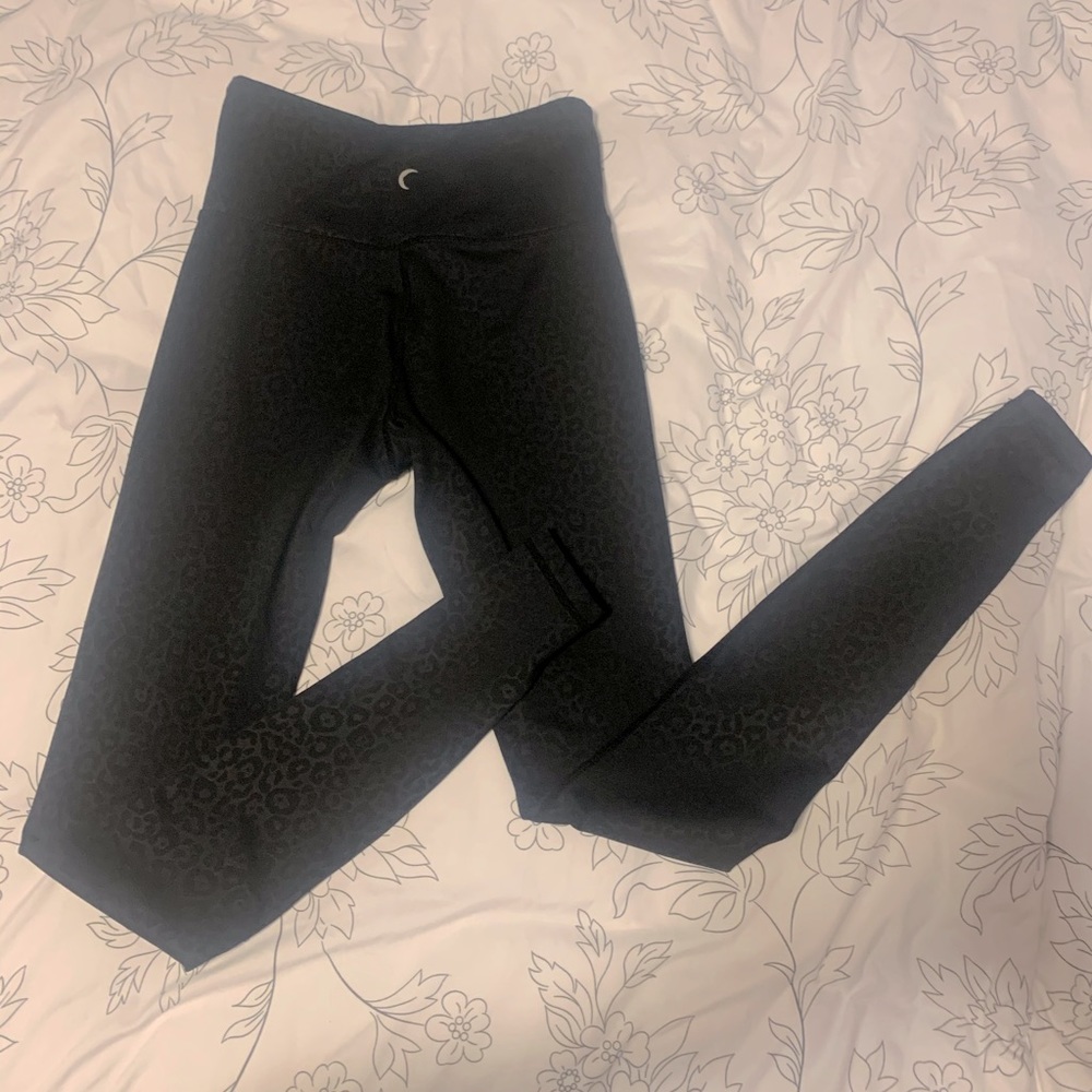 Zyia Leopard and Black Leggings